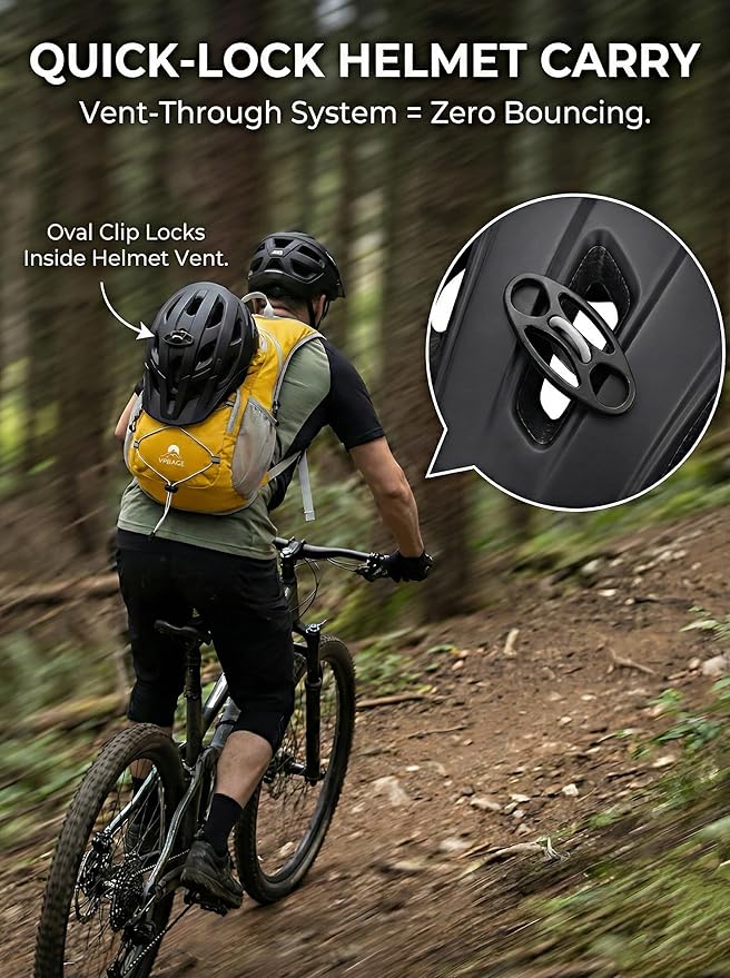 Hydration Hiking Backpack, Water Hiking Backpack, Hydration Backpack with 15l Water Bladder, Runinnng Backpack for Men Women for Cycling Campling