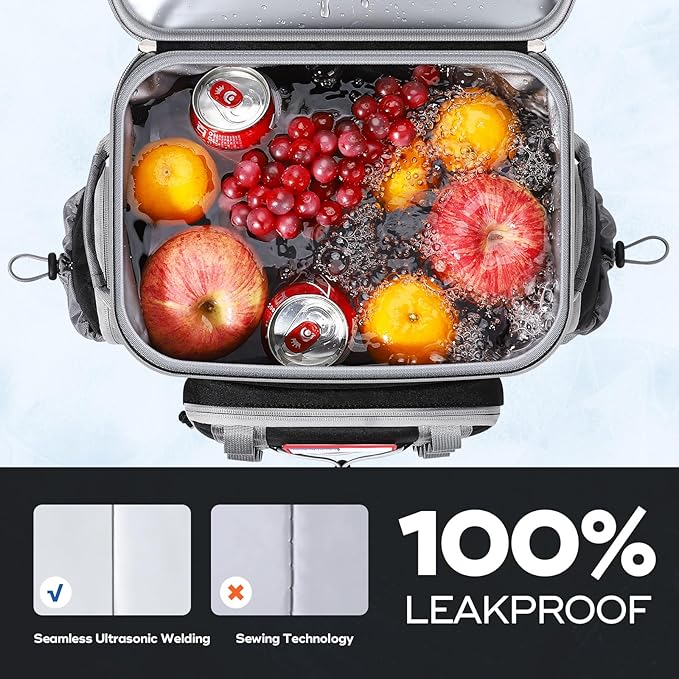 Maelstrom Backpack Cooler,Soft Lightweight Leakproof Cooler Backpack,Men Women 35/50 Can Insulated Cooler Bag,Keeps Hot/Cold for Up to 16 Hours,Perfect for Camping, Beach