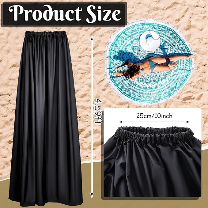 Chuarry 1.4 M Portable Changing Room Thick Changing Cover ups Instant Privacy Shelters Lightproof Beach Dressing Cover for Camping