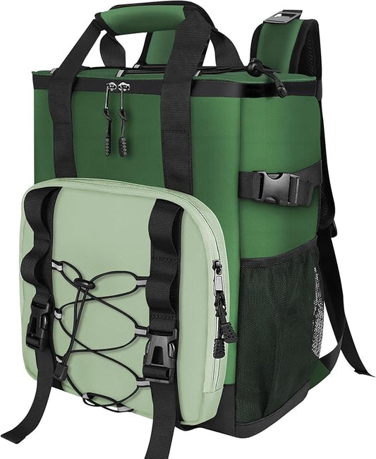 Large Backpack Cooler,40 Cans Leak Proof & Waterproof & Insulated Cooler Backpack, Soft Cooler Bag for Men & Women, Ice Chest for Camping,Beach,Picnic,Lunch,Travel,Fishing