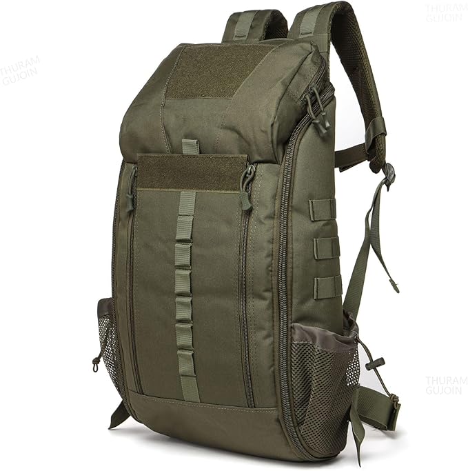 40L Waterproof Tactical Medical Backpack First Aid Bag for Hiking Trekking Hunting Fishing Camping Outdoor Sports (Green)
