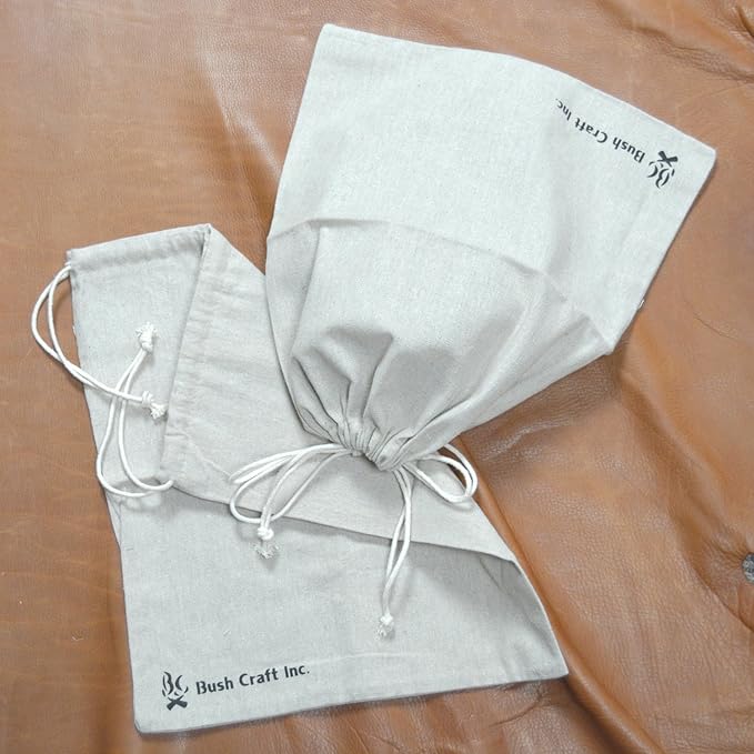 Bush Craft 10-02-orig-0004 Hemp Stuff Sack, 1.1 gal (4 L)