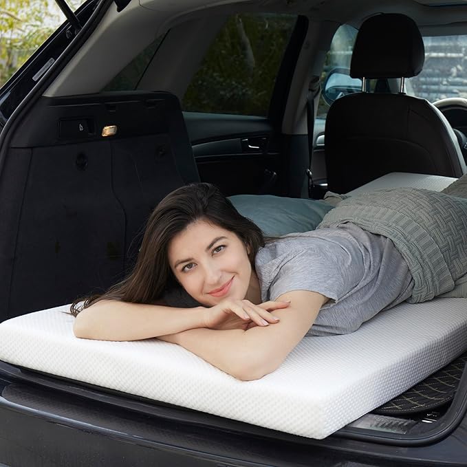 3Inch Cot Mattress Topper,Narrow Twin Gel Memory Foam Mattress Topper for Camping Cot,Sofa Bed,Pull Out Chair Cushion,Portable,Cool Cot Toppers(75 x 30)
