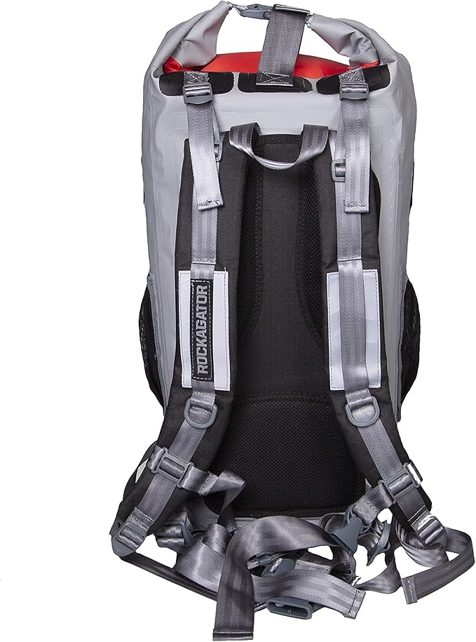 Rockagator Waterproof Backpack - HYDRIC Series Water Proof Floating Dry Bag River Pack (Red Rock, 40 L)