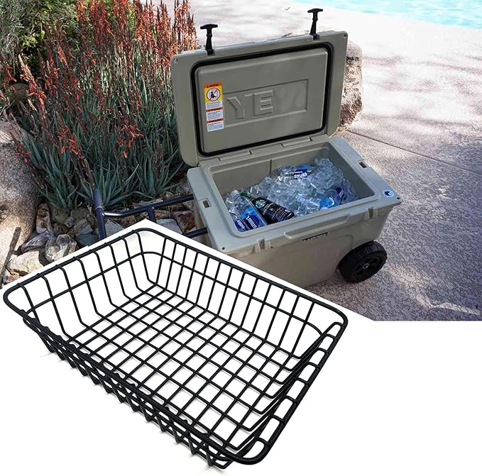 Cooler Basket for YETI Tundra Haul, Stays Food Chilled and Dry, Compatible with Yeti Roadie 48, YETI Roadie 60, Compatible with Other Coolers Accessories Cooler Locks, Coolers Dividers, Ice etc.