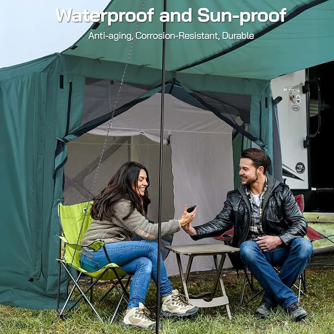 Pop up Gazebo Tents 12x12 FT Canopy Party Portable Tent for Camping Shelter Screen Houses with Inner Tent