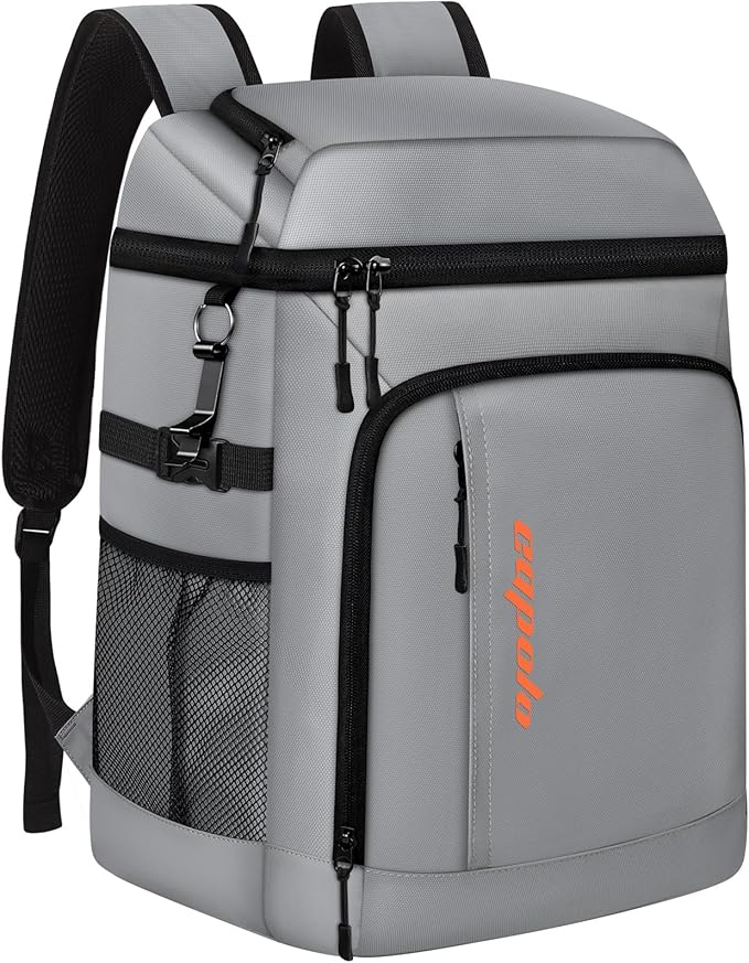 Capolo Cooler Backpack Insulated Leak Proof 36/45 Cans, Soft Camping Bacpack Cooler Thermal Bag Ice Chest, Portable Waterproof Travel Cooler Bag for Lunch Beach Picnic Shopping