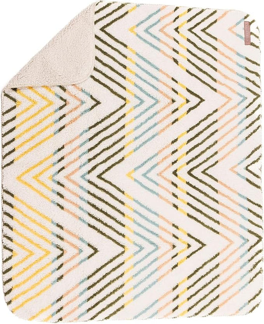 Wilderdog Sherpa Fleece Waterproof Dog Blanket - 60" x 90" - Cream