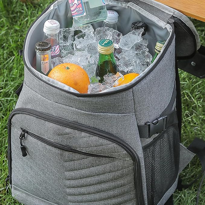 Insulated Leakproof Coolers Backpacks With Regulable Shoulder Straps Thickened Waterproofed Bag for Camping Picnics Beac