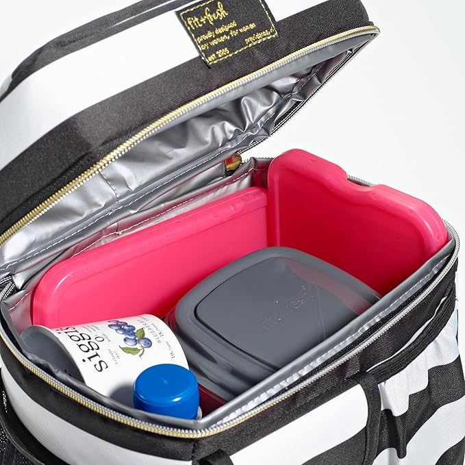 Cool Coolers by Fit + Fresh Slim Compact Reusable XL Ice Pack, Perfect for Lunch Boxes, Coolers, and Beach Bags