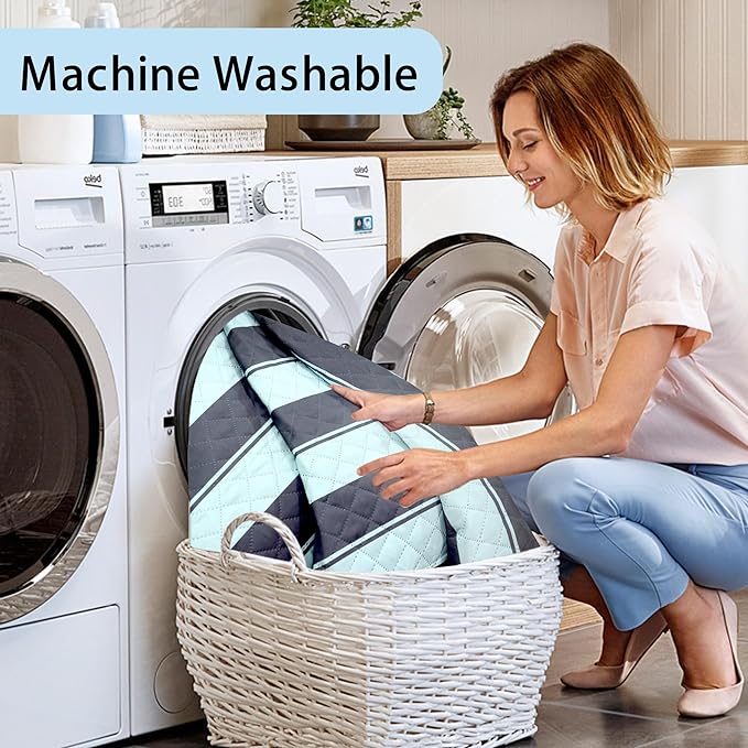 HX&OD Extra Large Picnic Outdoor Blanket, 80”x80” Waterproof Picnic Mat Foldable Camping Blanket Portable with Carry Strap for Beach Mat Outdoor Camping Party(Grey&Green)