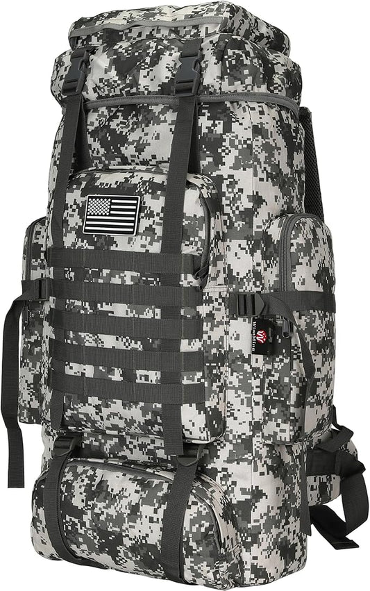 Hiking Backpack for Men 70L/100L Camping Backpack Military Rucksack Molle 3 Days Assault Pack for Climbing | Camping Backpack, 3 Days Assault Pack, for Climbing