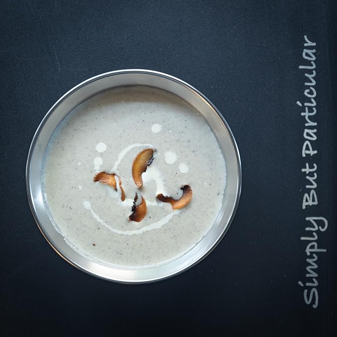 CAMPINGMOON Camping Plates Set Stainless Steel Dishwasher Safe Kitchenware S395 (Pack of 4, 標準)