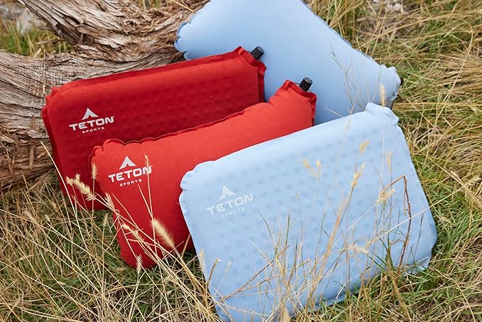 TETON Sports Skyline Camp, Bluestone Self-Inflating Cushion, Average