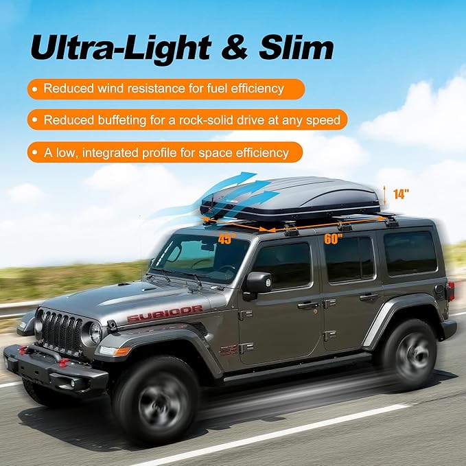 Naturnest Sirius 1 Hardshell Rooftop Tent, Clamshell Pop Up Car Roof Tent for 2-3 Person Camping, Waterproof UV-Resistant 4 Season Overland Tent for SUV, Truck, Jeep, Van, Trailer