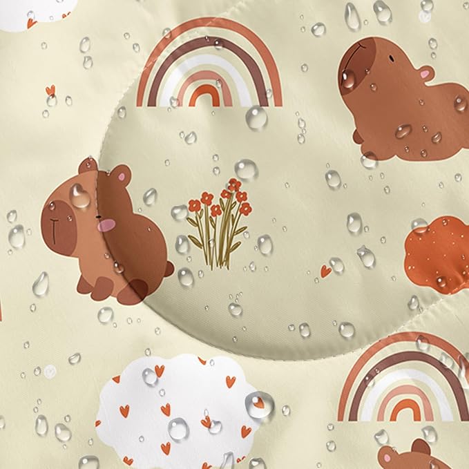 AILONEN Kawaii Puppy Sleeping Bag for Kids Boys Girls,Warm and Cool Weather,Lightweight,Waterproof Backpacking,Cartoon Cute Dog & Duck Animal Themed Blue Sleeping Bag for Camping