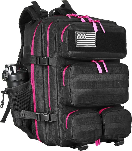 55L Tactical Backpack Heavy Duty Military Rucksack Molle Backpack 3 Day Assault Pack for Work Outdoors