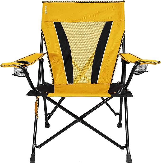 Kijaro XXL Dual Lock Portable Camping Chair - Supports Up to 400lbs - Enjoy The Outdoors in a Versatile Folding Sports & Outdoor Chair