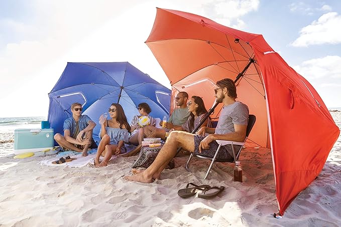 Sport-Brella Premiere XL UPF 50+ Umbrella Shelter for Sun and Rain Protection