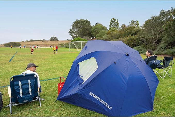 Sport-Brella Premiere XL UPF 50+ Umbrella Shelter for Sun and Rain Protection