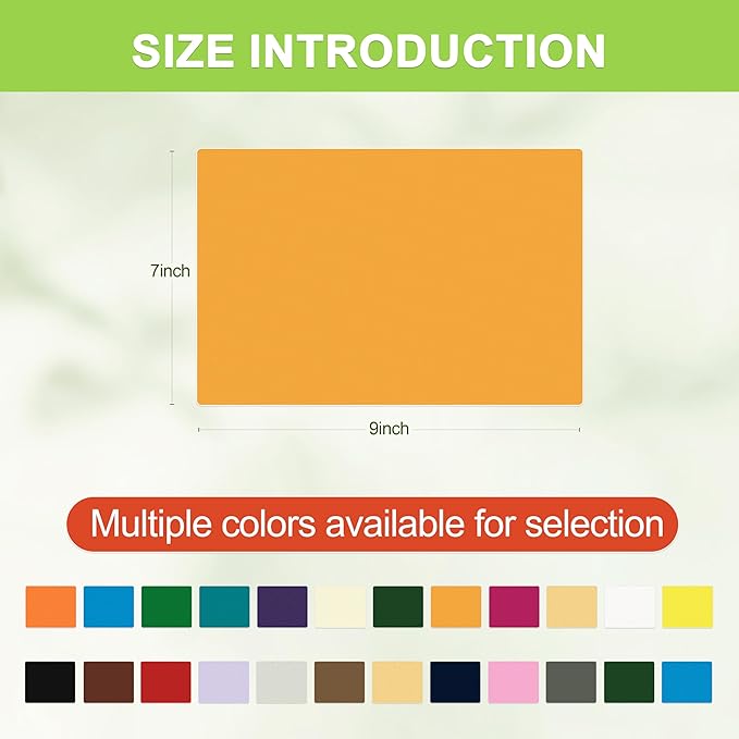 7x9in Nylon Repair Patch，Tent Repair Kit，Self Adhesive Waterproof Fabric Repair Tape for Tent, Umbrella, Sleeping Bag, Down Jackets,Knapsack. （Tangerine Yellow,6ps）