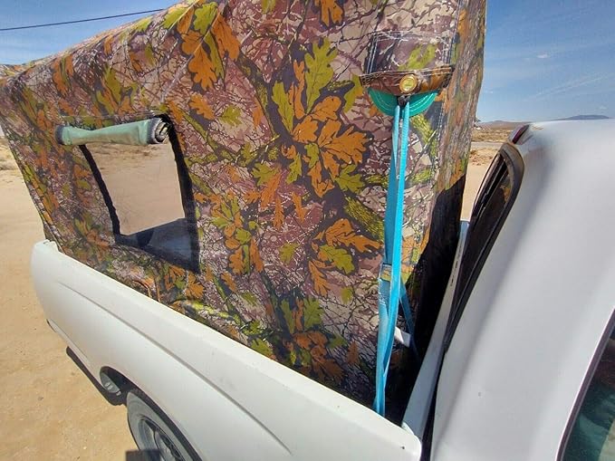 AIR Tight Waterproof Inflatable Camping Truck Bed Tent W/Pump