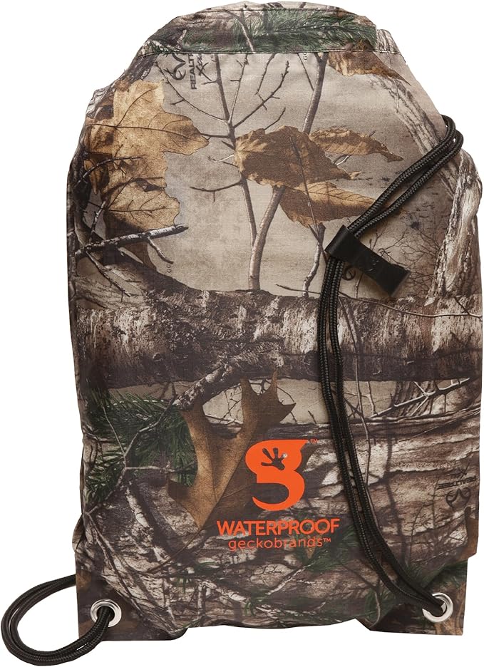 geckobrands Embark 10L Drawstring Backpack – Waterproof, Lightweight Dry Bag for Beach, Hiking, and Light Water Activities