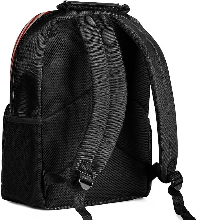 Men Women Lightweight 250th Anniversary 1776-2026 Patriotic Freedom Art Backpack Large Capacity Carry On Bag With Padded Straps for Sports Work Walking Cycling