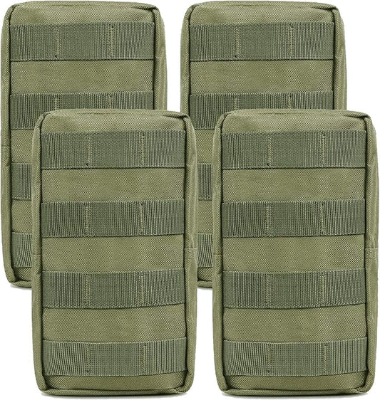 Gogoku 4-Pack Molle Pouch Tactical Molle Pouches Compact Utility EDC Waist Bag Pack