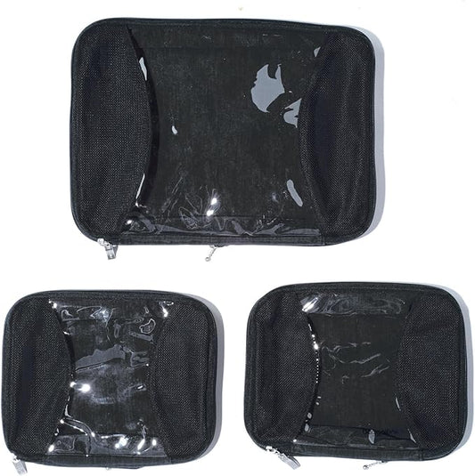 Baggallini Compression Cube 3-piece set - Lightweight Compression Packing Cubes for Travel