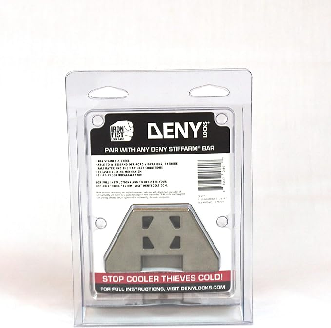 DENY Ironfist Cooler Security Lock Base