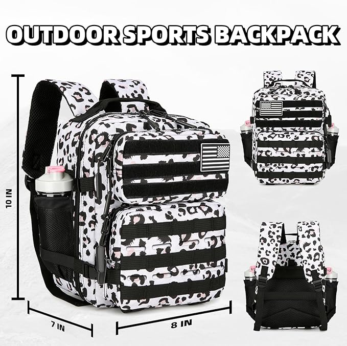 9L Mini Tactical Backpack for Men and Women Tactical Backpack Small for Hiking Small Tactical Bag Fitness Pack