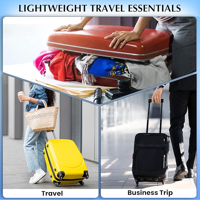 Carry on Compression Packing Cubes Travel for Suitcases ，Compressible Packing Cubes for Travel Women Packing Organizers 4 Set Ultralight (multicolor)