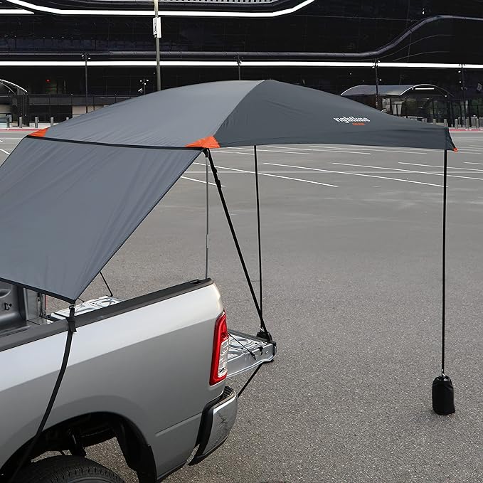 Rightline Gear Universal-Fit Truck Tailgate Portable Canopy Tent, 9.5 by 6 by 8.5 Feet,Blue