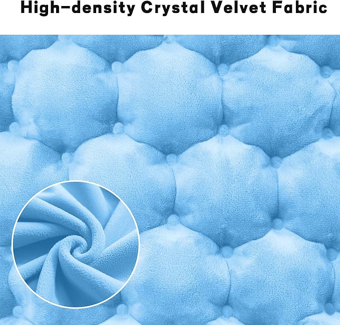 ONTYZZ Inflatable Seat Cushion Lightweight Stadium Seat Pad Travel Air Seat Cushion for Hiking Office Airplane Stadium Car