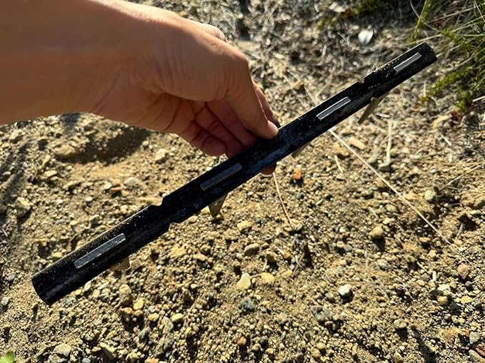 Sandbaggy X Flat Ties for Concrete Forms (for 8" Walls) - 11 Gauge Steel - Compatible with Standard Wedge Bolts - Space and Secure Modular Concrete Forms (0.82" x 14.38", 100)