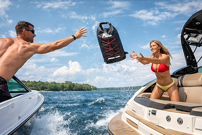 Marine Grade Waterproof Backpack Insulated Cooler Bag - Camping, Diving, Kayaking, Boating, Beach, Travel, Picnic, Food and Beverage, Siberian Series (20 Liter/5.3 Gallon)