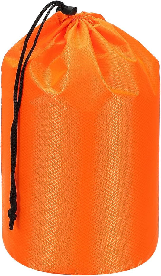 PATIKIL Stuff Sack, Waterproof Outdoor Storage Sack Portable Drawstring Dust Flap Bags Lightweight Sleeping Bag for Camping Hiking Backpacking