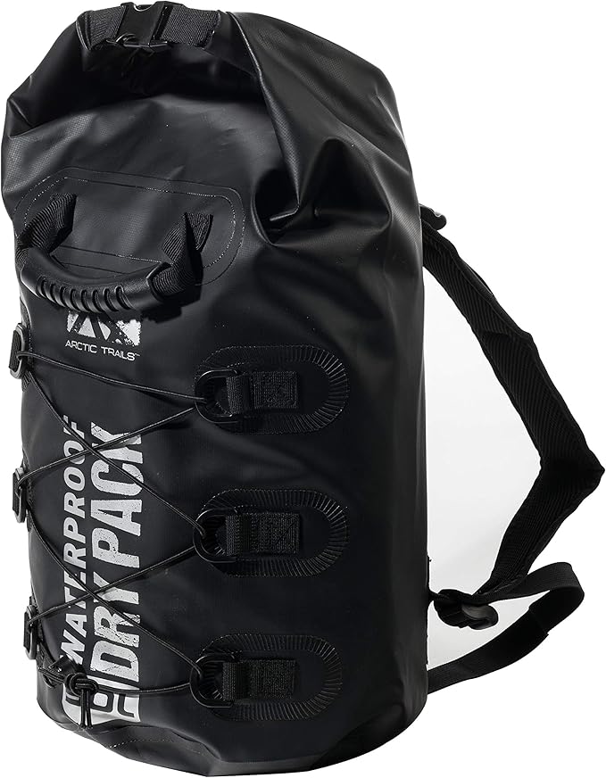 Franklin Sports Arctic Trails Waterproof Dry Bag - Kayak - Camping - Hiking - Boating - Beach - Fishing - Floating - Sea - Ocean 2L/5L/10L/20L/30L - Heavy Duty - Light Weight