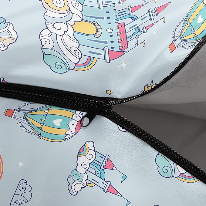 Kids Sleeping Bag for Boys and Girls,Monster Alien Print-Lightweight Warm Portable Outdoor Indoor-Waterproof Cold Weather Resistant Sleeping Bag for Camping Hiking