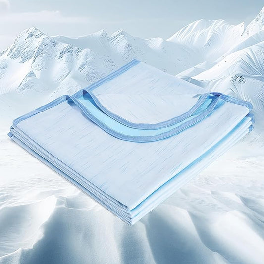 Elegear Cooling Blanket for Hot Sleepers, Double-Sided Arc-Chill® 3.0 Cooling Tech, Q-Max >0.5 Cool to Touch Cooling Blankets, Soft Breathable Summer Blanket for Night Sweats & Hot Flashes, Queen