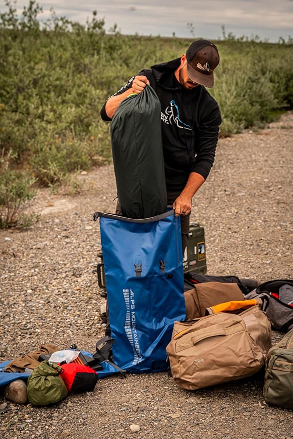 ALPS Mountaineering Torrent Waterproof Backpack, Fully Welded Seams Dry Bag with Adjustable Straps