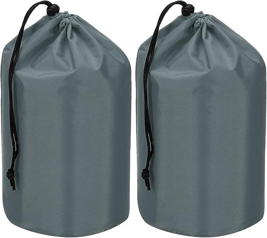 PATIKIL Stuff Sack, Waterproof Outdoor Storage Sack Portable Drawstring Dust Flap Bag Lightweight Sleeping Bag for Camping Hiking Travel