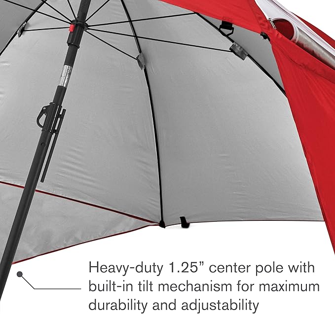 Sport-Brella Premiere XL UPF 50+ Umbrella Shelter for Sun and Rain Protection