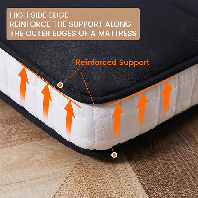 DoCred Twin Size Japanese Futon Floor Mattress, Extra Thick Futon Mattress, Foldable Japanese Floor Mattress for Adults, Breathable Memory Foam Sleeping Pad，Roll Up Tatami Mat for Guest Room