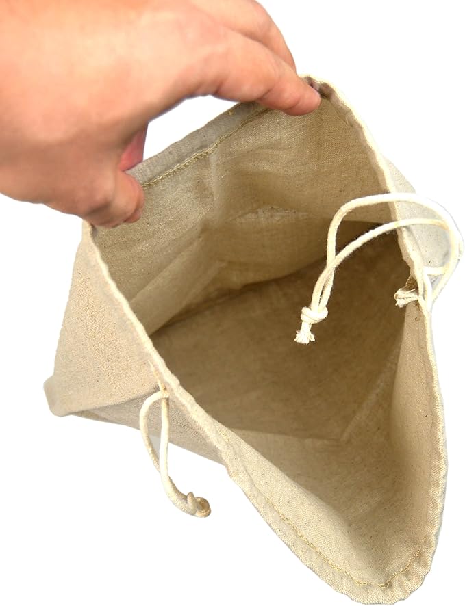 Bush Craft 10-02-orig-0004 Hemp Stuff Sack, 1.1 gal (4 L)