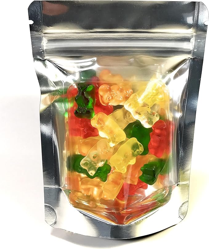 Smell Proof Odor Free Mylar TRAYBAGS (50 pack) 4inch x 5.5inch Foil Stand Up Pouch, Strong Reusable Zip Seal, 4 Mil Thick. Snack, Travel & Display. Food Grade Storage Bags