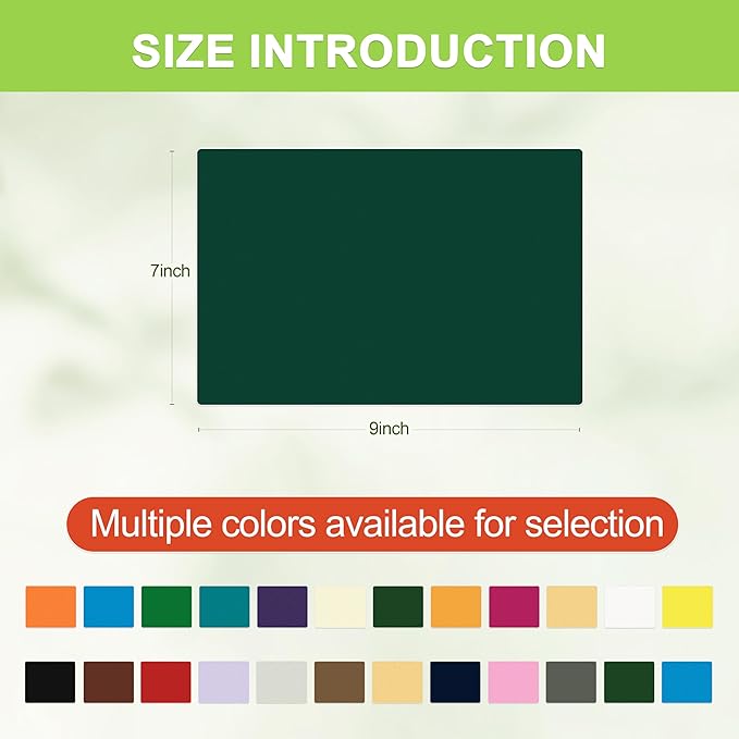 7x9in Nylon Repair Patch，Tent Repair Kit，Self Adhesive Waterproof Fabric Repair Tape for Tent, Umbrella, Sleeping Bag, Down Jackets,Knapsack.（Gemstone Green,6ps）