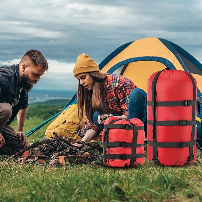 Compression Sack for Sleeping Bag Store Ultralight Sleeping Bag Compression Stuff Sack 15l 25l Space Saving Gear for Travel Camping Hiking Outdoor