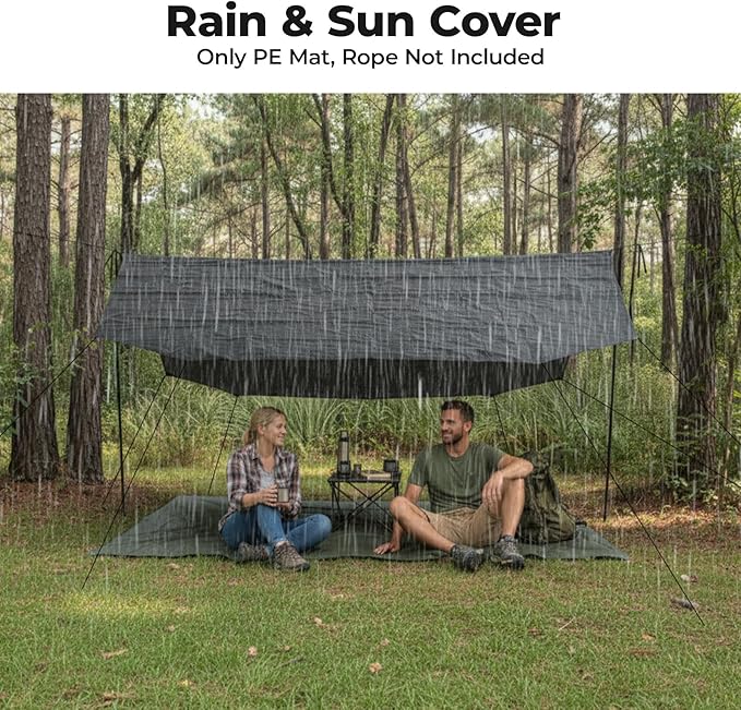 Alvantor® 12' x 12' Pop Up Gazebo, Canopy Tent All Weather & 4-Season Use, 4-Door PVC/Mesh/Polyester Curtain Addable, Top Mesh & Cover Portable Pergolas Pavilion for Patio, Backyard, Deck